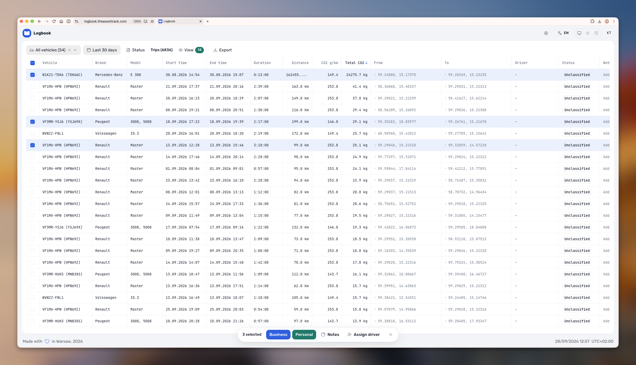 Logbook